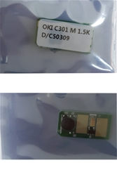 Chip OKI C301m - màu đỏ